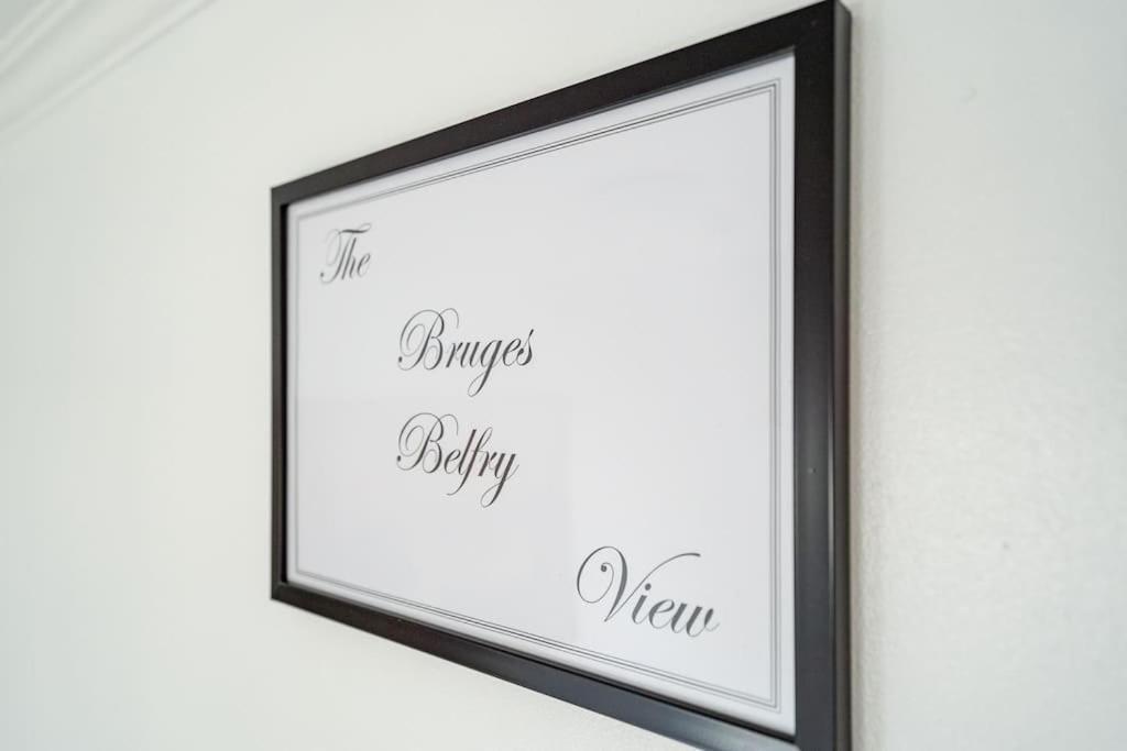 The Bruges Belfry View Apartment Екстериор снимка